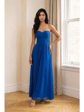 David's Bridal Royal Blue Bridesmaid Dresses for Sale up to 90% Off:  Poshmark